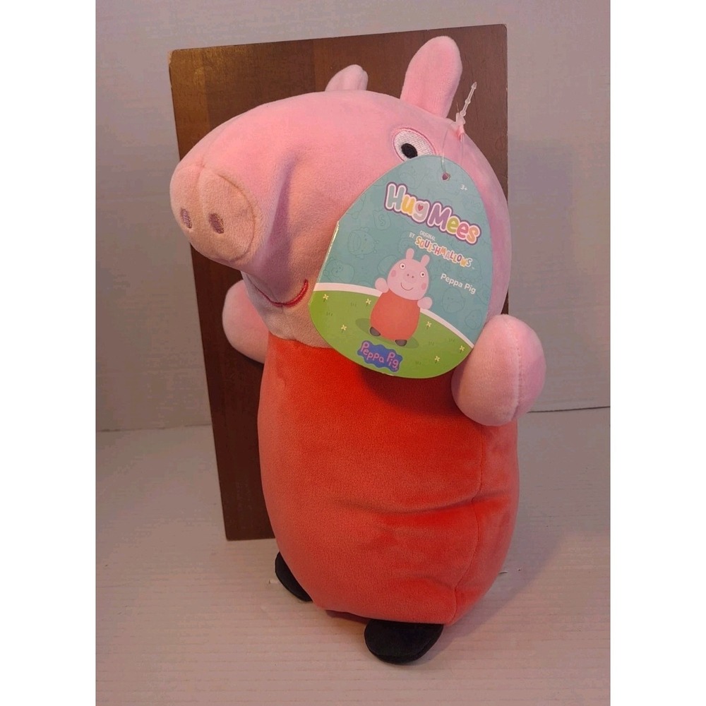 Squishmallows‎ Official Plush PEPPA PIG Hug Mees 10" Stuffed Animal Plushie